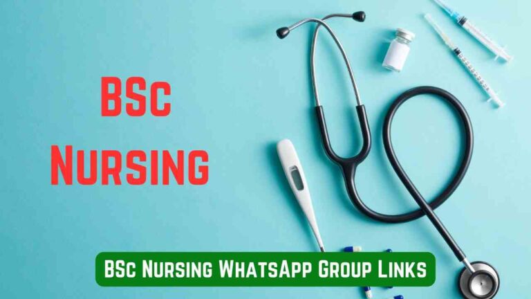 BSc Nursing WhatsApp Group Links
