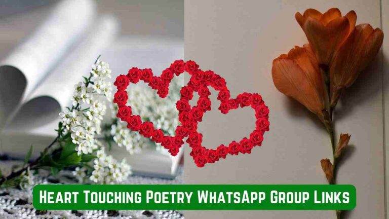 Heart Touching Poetry WhatsApp Group Links