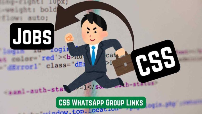 CSS WhatsApp Group Links
