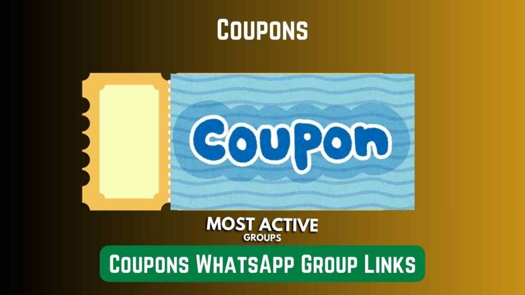 Coupons WhatsApp Group Links