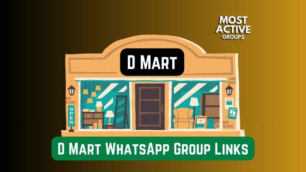 D Mart WhatsApp Group Links