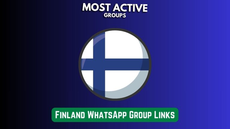 Finland WhatsApp Group Links
