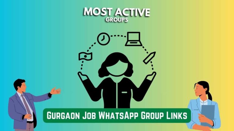 Gurgaon Job WhatsApp Group Links