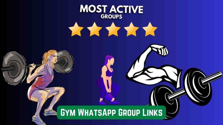 Gym WhatsApp Group Links